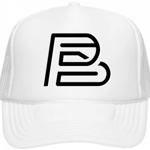 Boxscape Customs logo Trucker Hat (White)