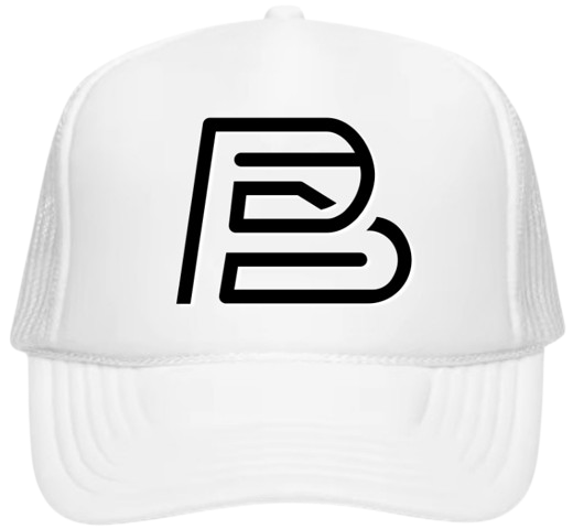 Boxscape Customs logo Trucker Hat (White)