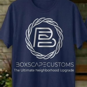 "Ultimate Upgrade" Graphic Tee (Navy Blue)