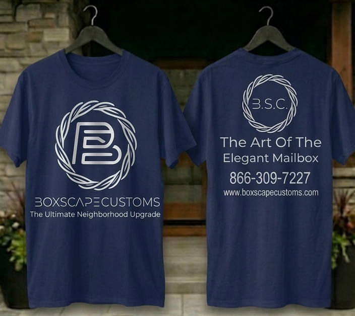 "Ultimate Upgrade" Graphic Tee (Navy Blue) - Image 3